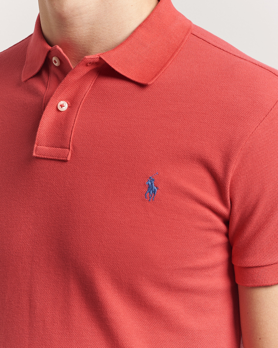 Hombres | Polos | Polo Ralph Lauren | Slim Fit Polo Spring Red