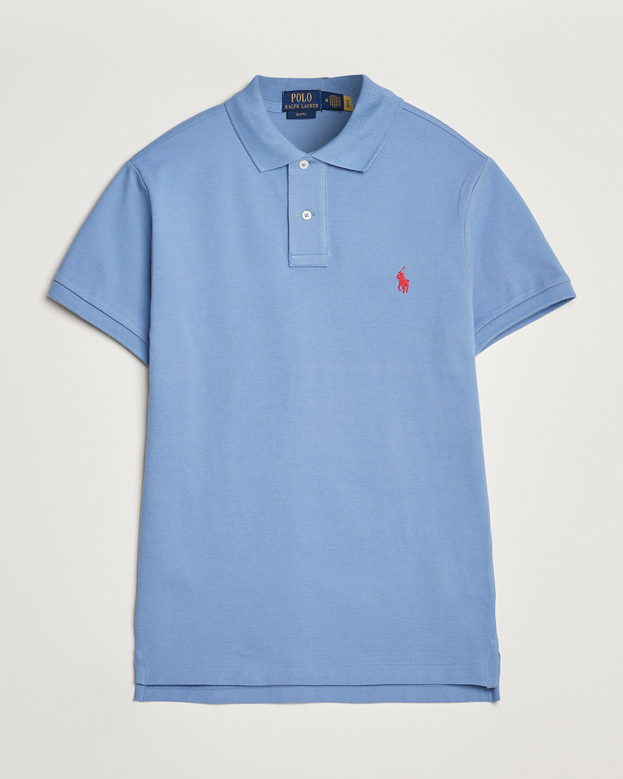 Hombres | Polos | Polo Ralph Lauren | Slim Fit Polo Campus Blue