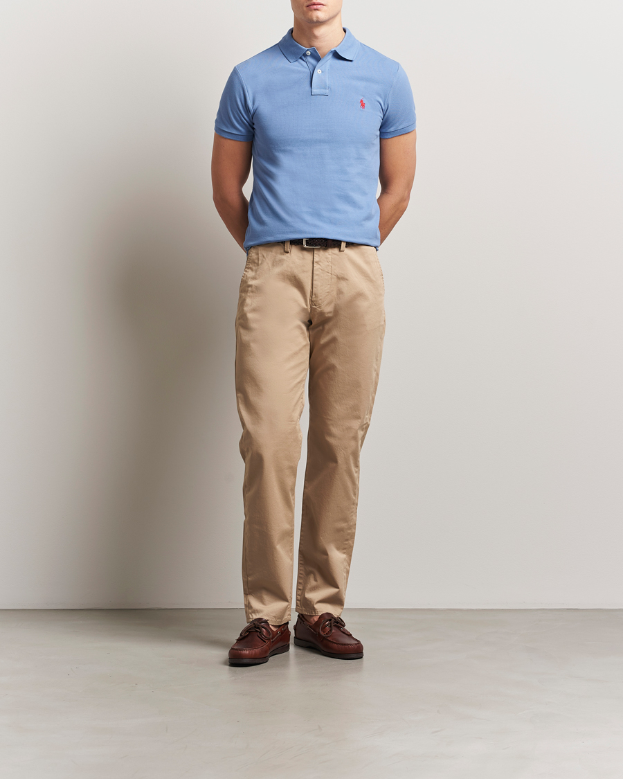 Hombres | Polos | Polo Ralph Lauren | Slim Fit Polo Campus Blue