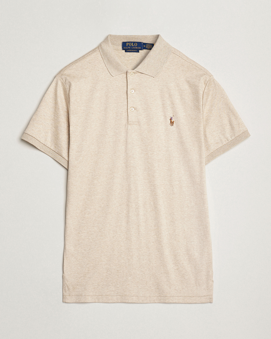 Hombres | Polos | Polo Ralph Lauren | Luxury Pima Cotton Polo Expedition Dune Heather