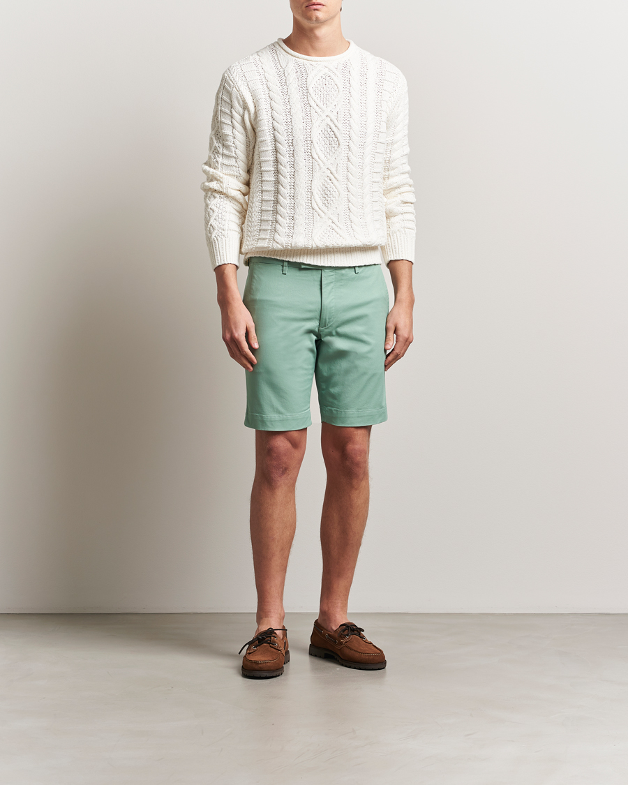 Hombres | Pantalones cortos | Polo Ralph Lauren | Tailored Slim Fit Shorts Faded Mint