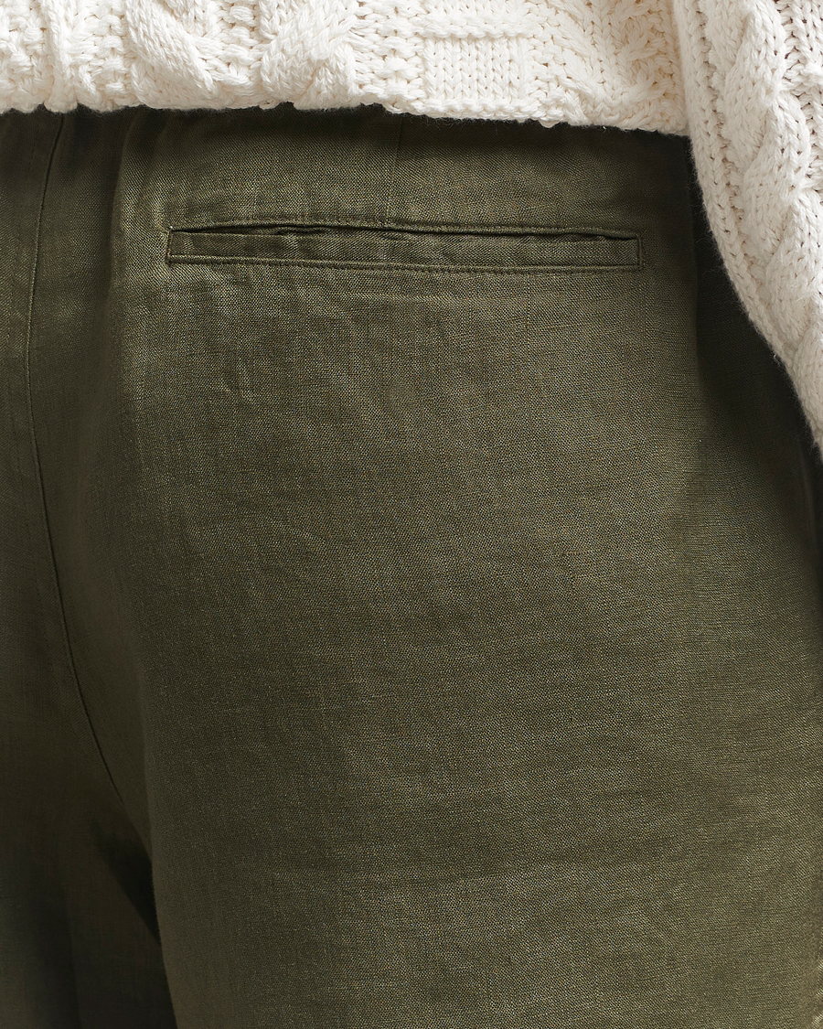 Hombres | Pantalones cortos | Polo Ralph Lauren | Prepster Drawstring Linen Shorts New Olive