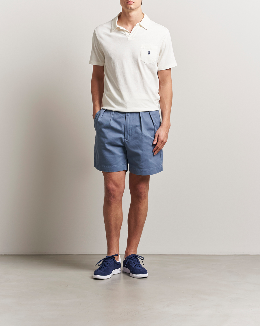 Hombres | Pantalones cortos | Polo Ralph Lauren | Cormac Pleated Shorts Capri Blue