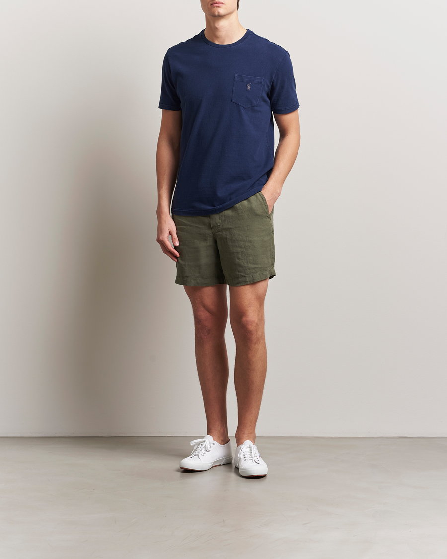 Hombres | Pantalones cortos | Polo Ralph Lauren | Prepster Linen Shorts New Olive
