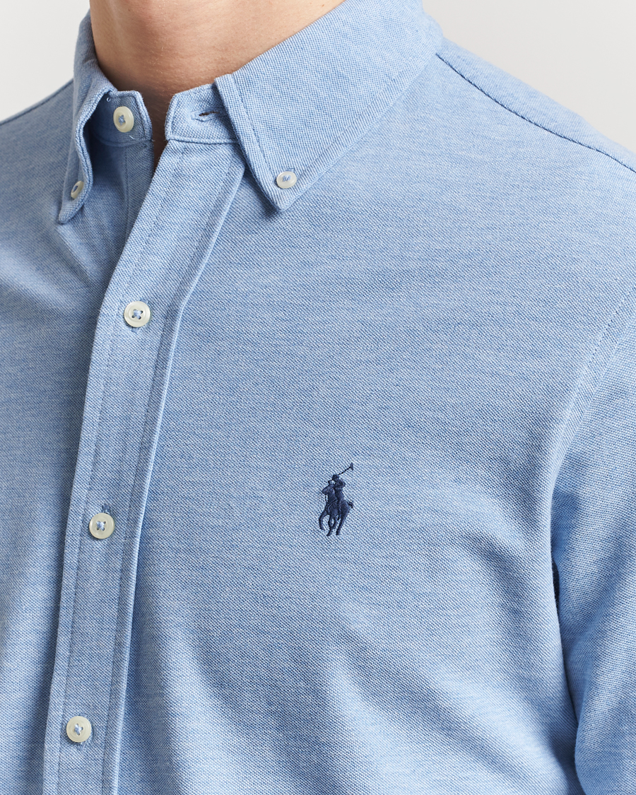 Hombres | Camisas | Polo Ralph Lauren | Featherweight Mesh Shirt Isle Heather