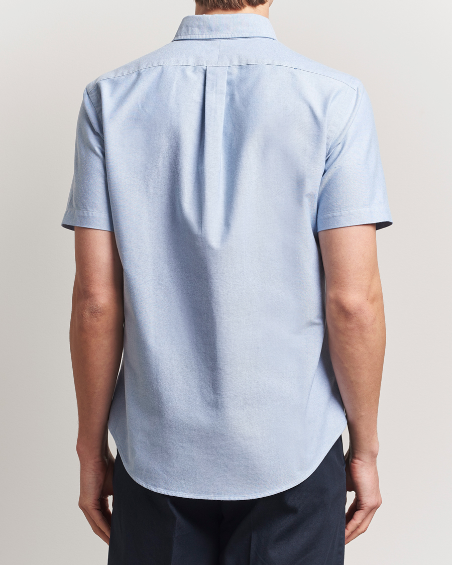 Hombres | Camisas | Polo Ralph Lauren | Short Sleeve Oxford Shirt Blue
