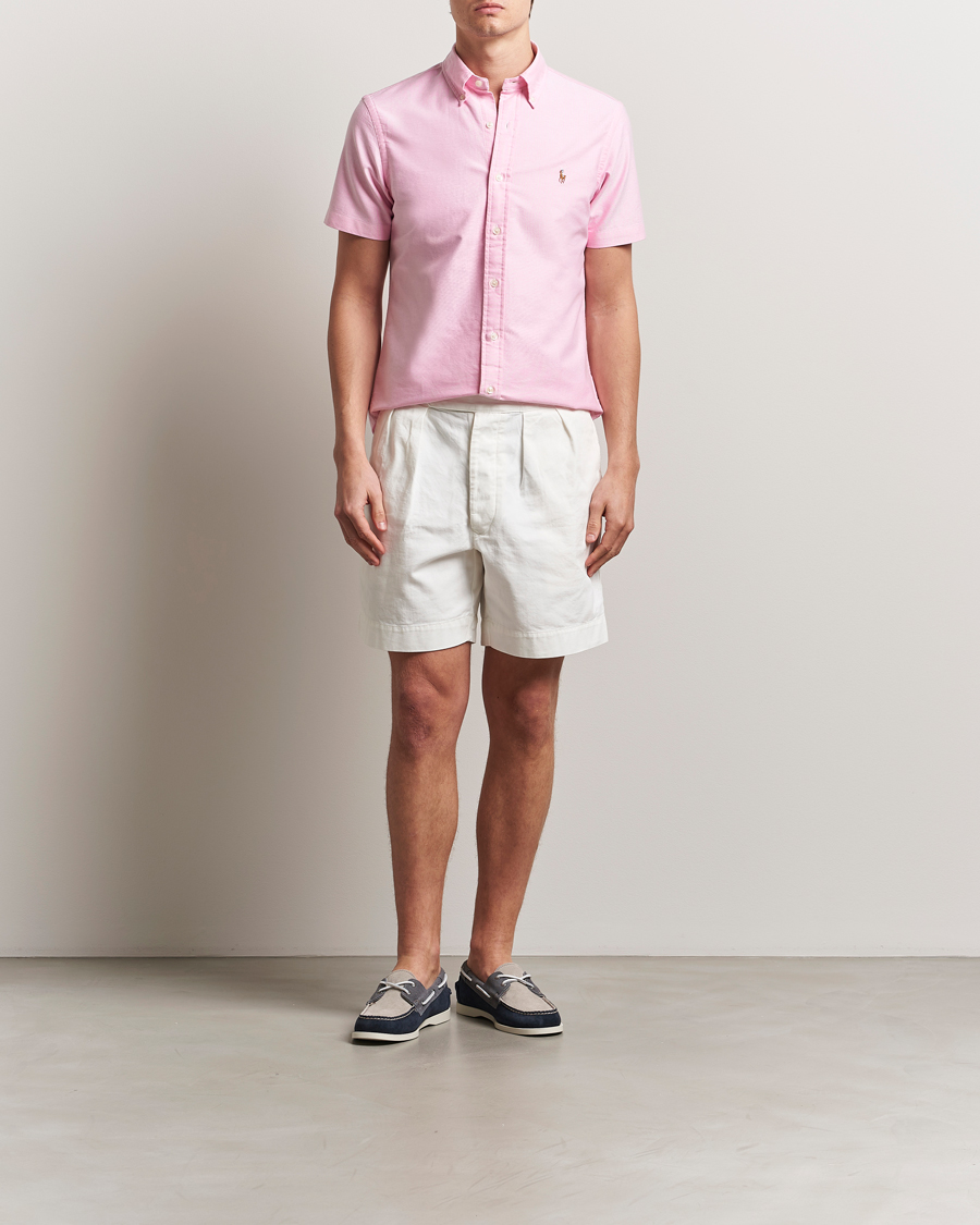 Hombres | Camisas | Polo Ralph Lauren | Short Sleeve Oxford Shirt New Rose