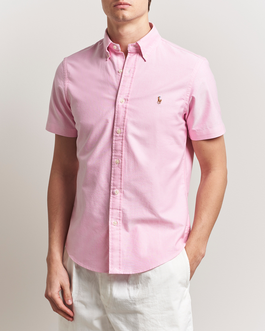 Hombres | Camisas | Polo Ralph Lauren | Short Sleeve Oxford Shirt New Rose