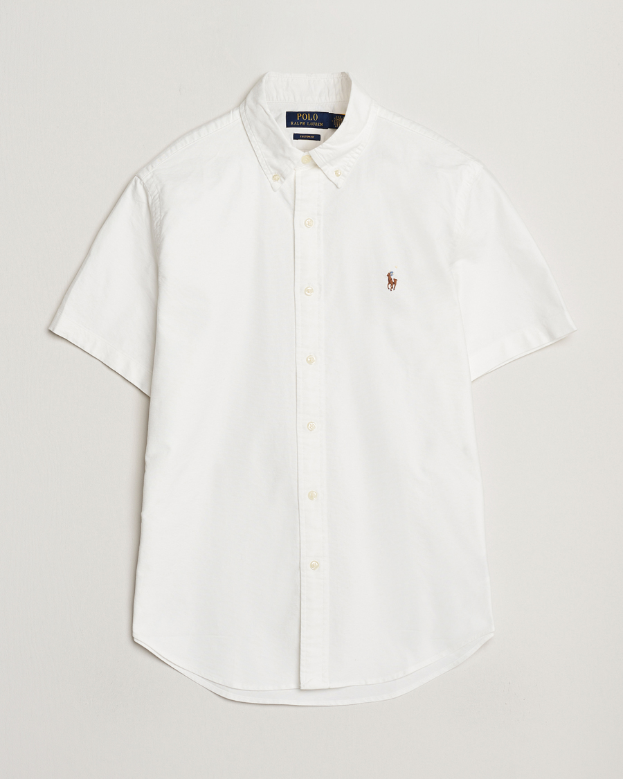 Hombres | Camisas | Polo Ralph Lauren | Short Sleeve Oxford Shirt White