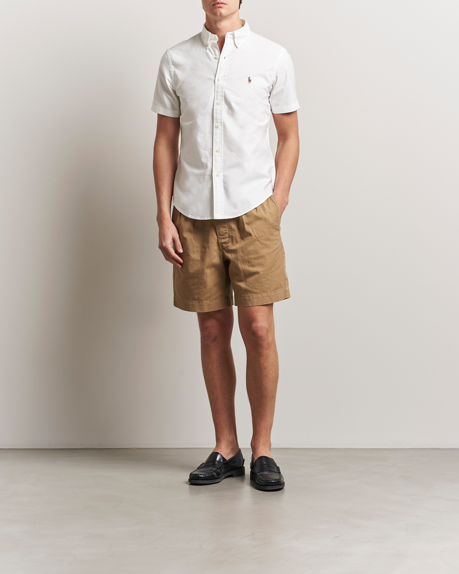 Hombres | Camisas | Polo Ralph Lauren | Short Sleeve Oxford Shirt White