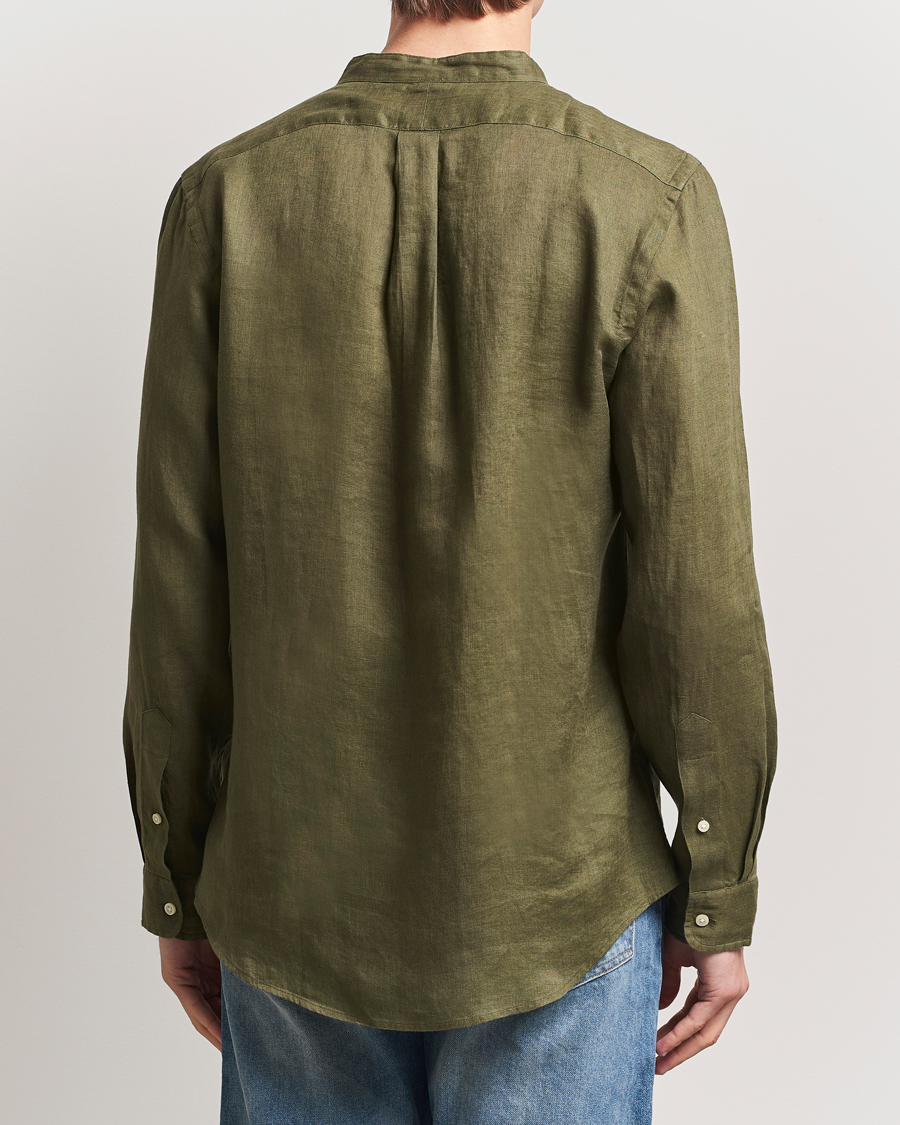 Hombres | Camisas | Polo Ralph Lauren | Slim Fit Linen Shirt New Olive