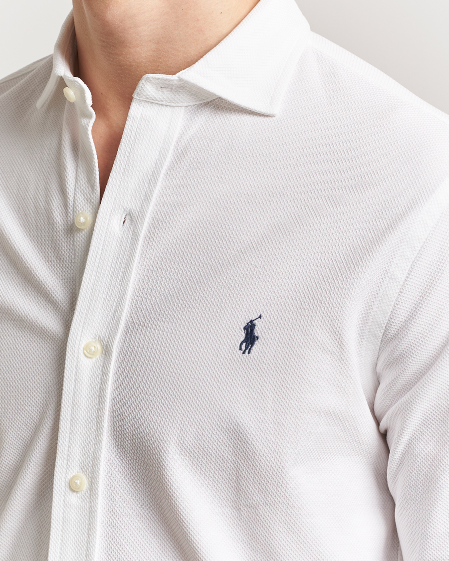 Hombres | Camisas | Polo Ralph Lauren | Cotton Long Sleeve Shirt White