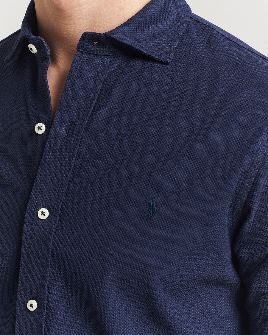 Hombres | Camisas | Polo Ralph Lauren | Cotton Long Sleeve Shirt Cruise Navy