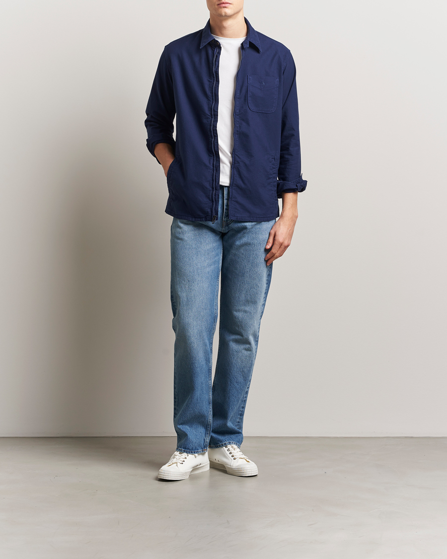 Hombres | Camisas | Polo Ralph Lauren | Full Zip Overshirt Newport Navy