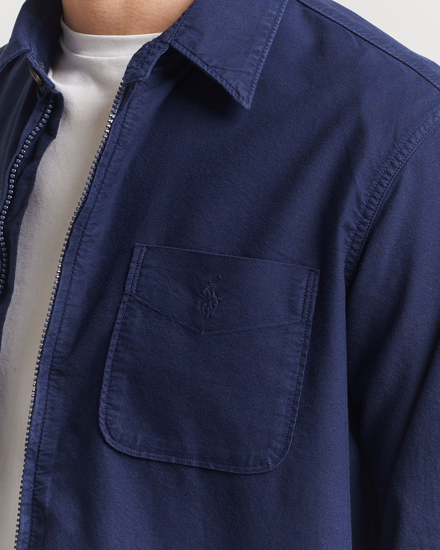 Hombres | Camisas | Polo Ralph Lauren | Full Zip Overshirt Newport Navy