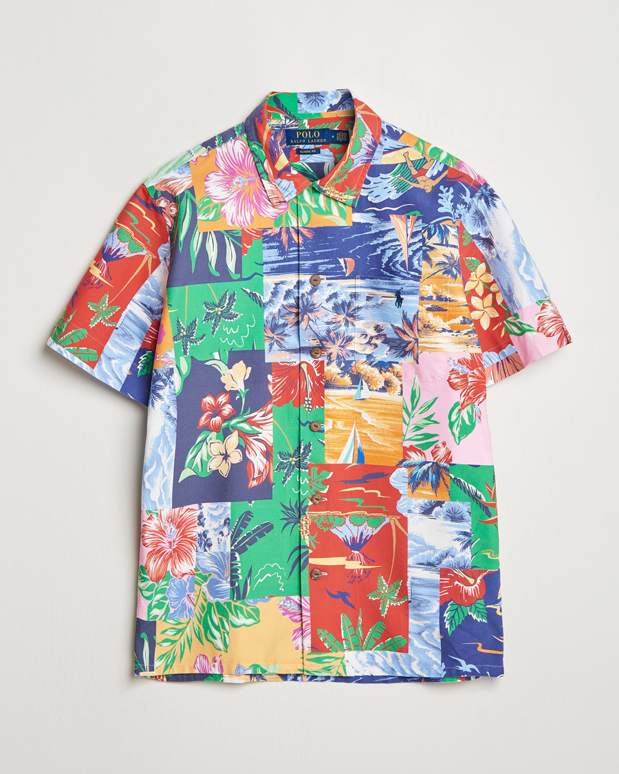 Hombres | Camisas | Polo Ralph Lauren | Short Sleeve Flower Shirt Beach Patchwork