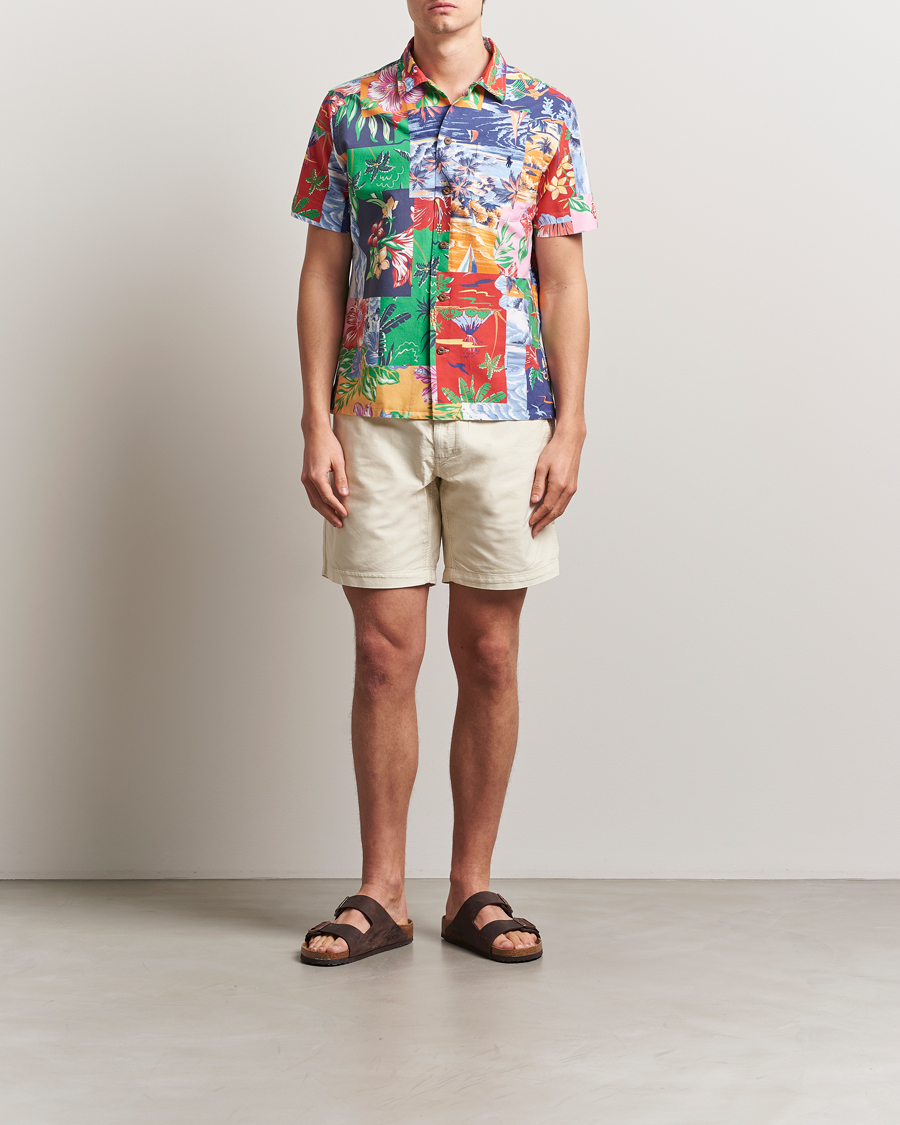 Hombres | Camisas | Polo Ralph Lauren | Short Sleeve Flower Shirt Beach Patchwork