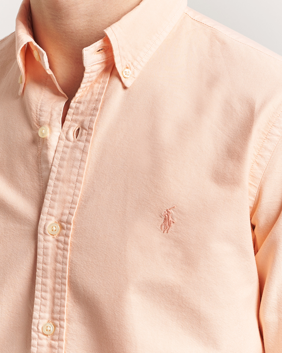 Hombres | Camisas | Polo Ralph Lauren | Custom Fit Dyed Oxford Shirt Amber