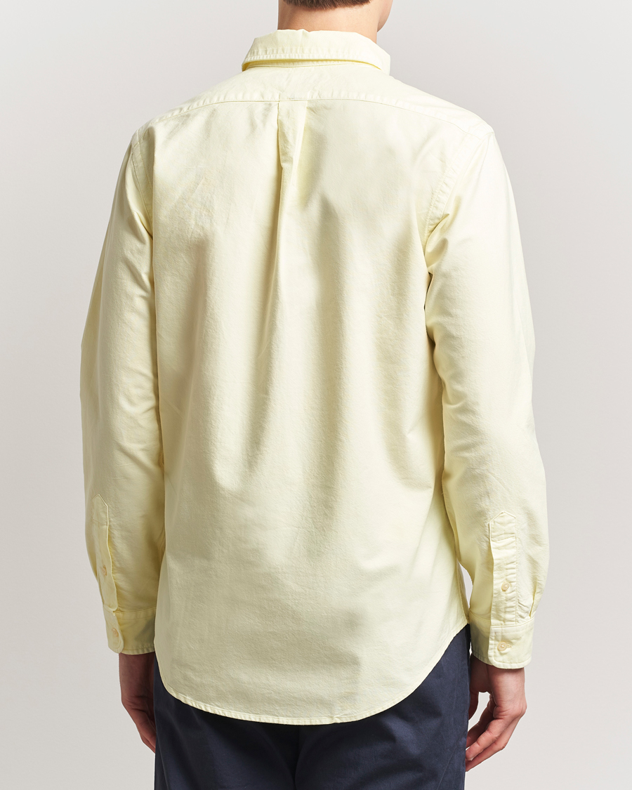 Hombres | Camisas | Polo Ralph Lauren | Custom Fit Dyed Oxford Shirt Lime