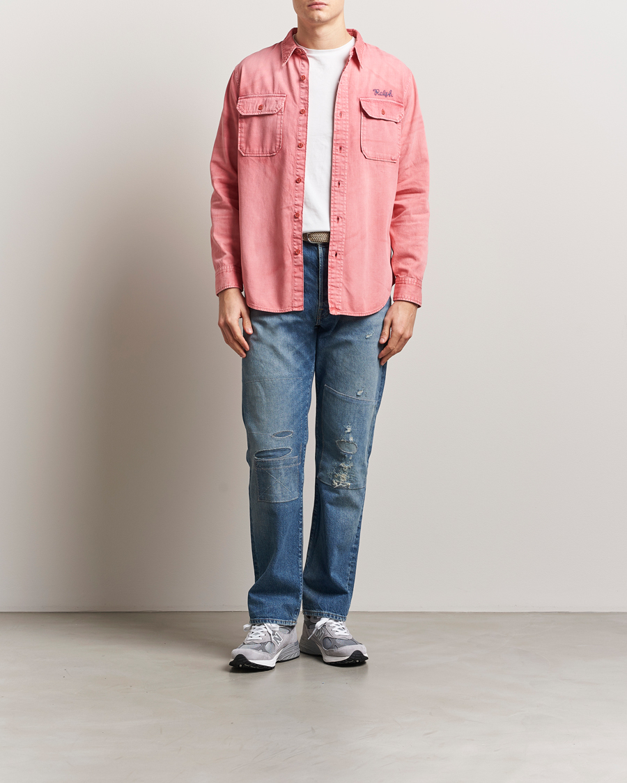 Hombres | Camisas | Polo Ralph Lauren | Garment Dyed Overshirt Nantucket Red