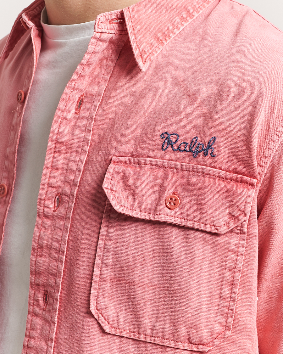 Hombres | Camisas | Polo Ralph Lauren | Garment Dyed Overshirt Nantucket Red