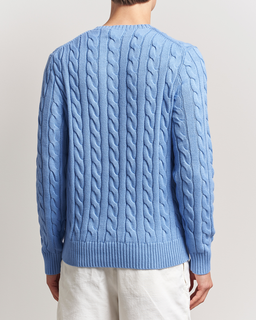Hombres | Jerséis y prendas de punto | Polo Ralph Lauren | Cotton Cable Pullover New Litchfield Blue