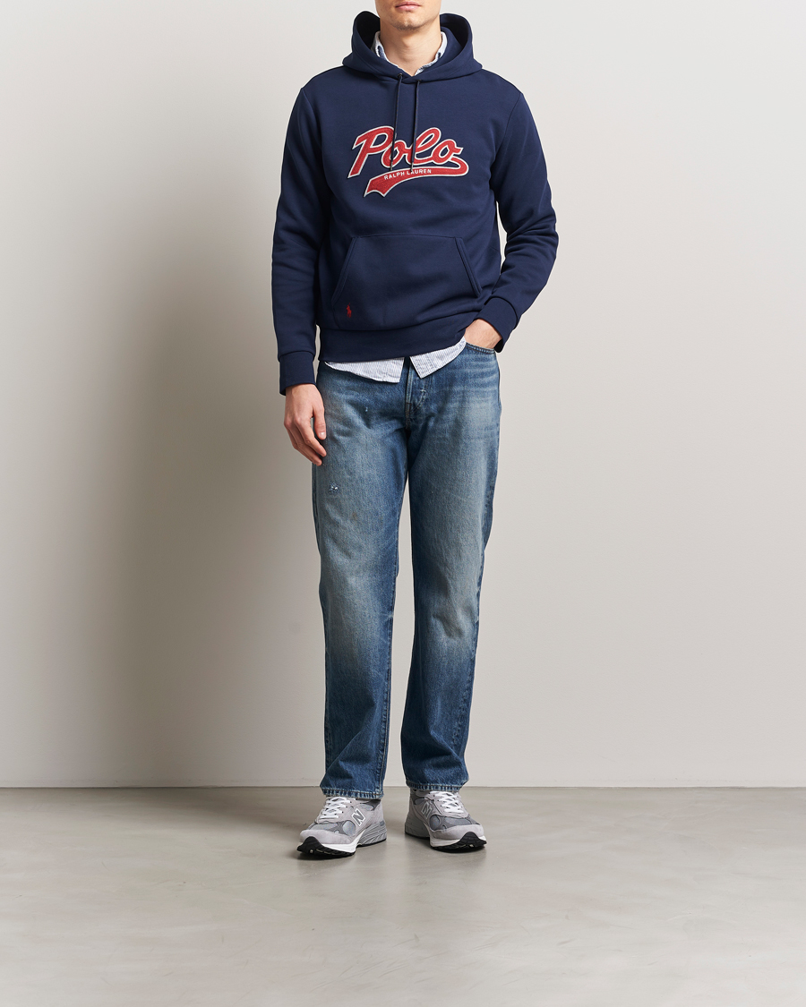 Hombres | Jerséis y prendas de punto | Polo Ralph Lauren | Double Knit Hoodie Cruise Navy