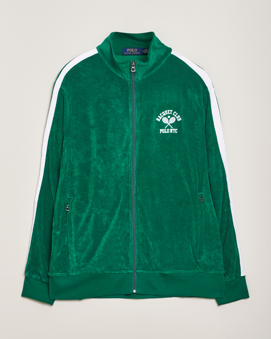 Hombres | Jerséis y prendas de punto | Polo Ralph Lauren | Track Jacket Tennis Green