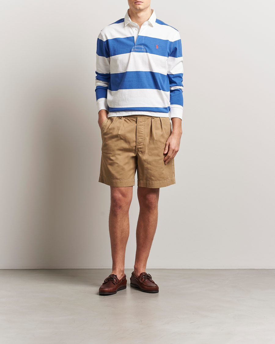 Hombres | Jerséis y prendas de punto | Polo Ralph Lauren | Barstriped Rugger Blue/White