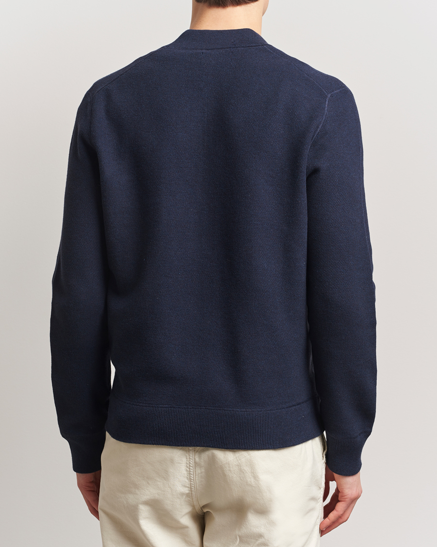 Hombres | Jerséis y prendas de punto | Polo Ralph Lauren | Cotton Full Zip Sweater Navy Heather