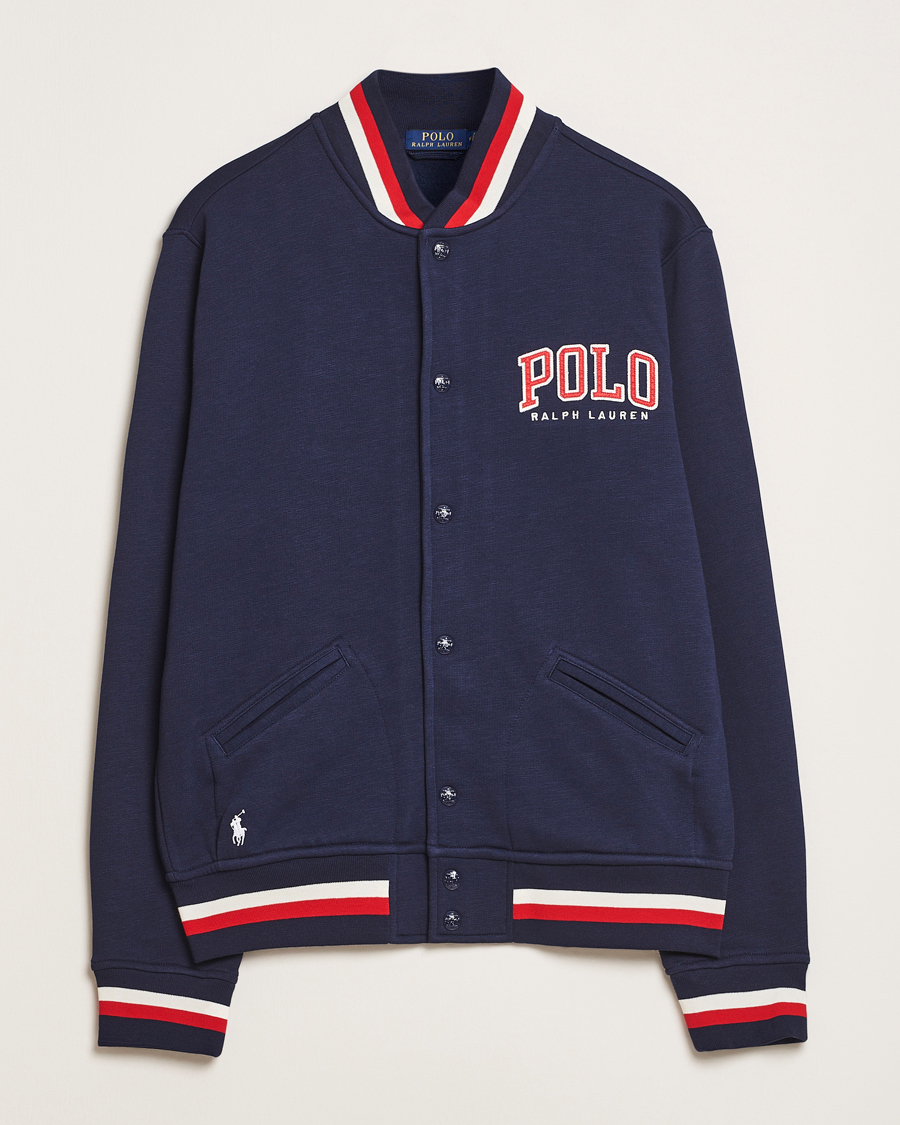 Hombres | Jerséis y prendas de punto | Polo Ralph Lauren | Bomber Vintage Fleece Sweater Cruise Navy