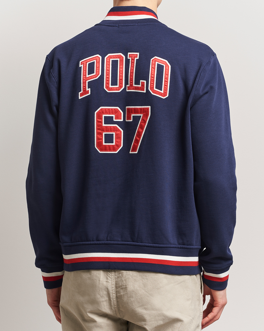 Hombres | Jerséis y prendas de punto | Polo Ralph Lauren | Bomber Vintage Fleece Sweater Cruise Navy