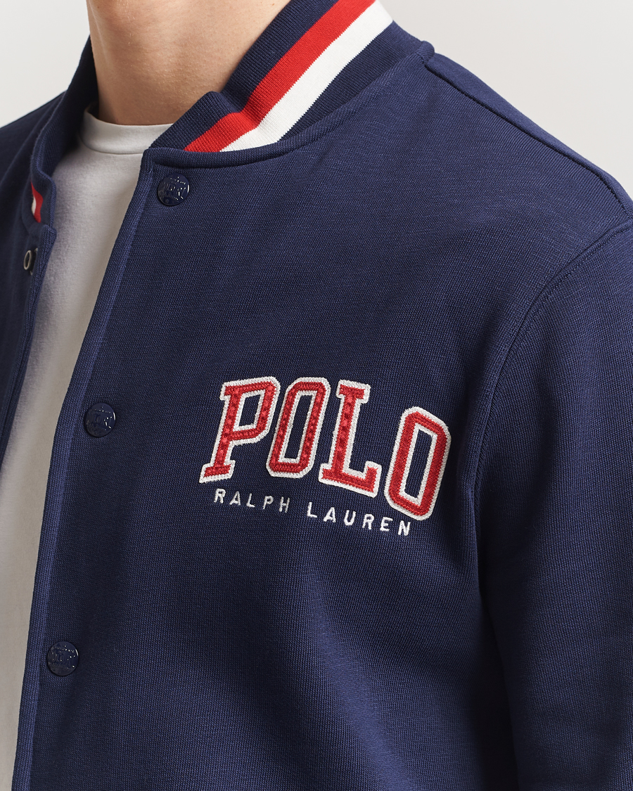 Hombres | Jerséis y prendas de punto | Polo Ralph Lauren | Bomber Vintage Fleece Sweater Cruise Navy
