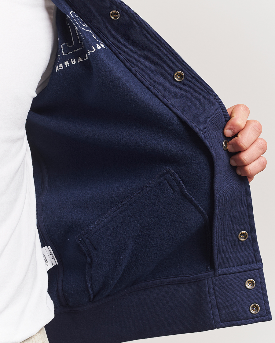 Hombres | Jerséis y prendas de punto | Polo Ralph Lauren | Bomber Vintage Fleece Sweater Cruise Navy