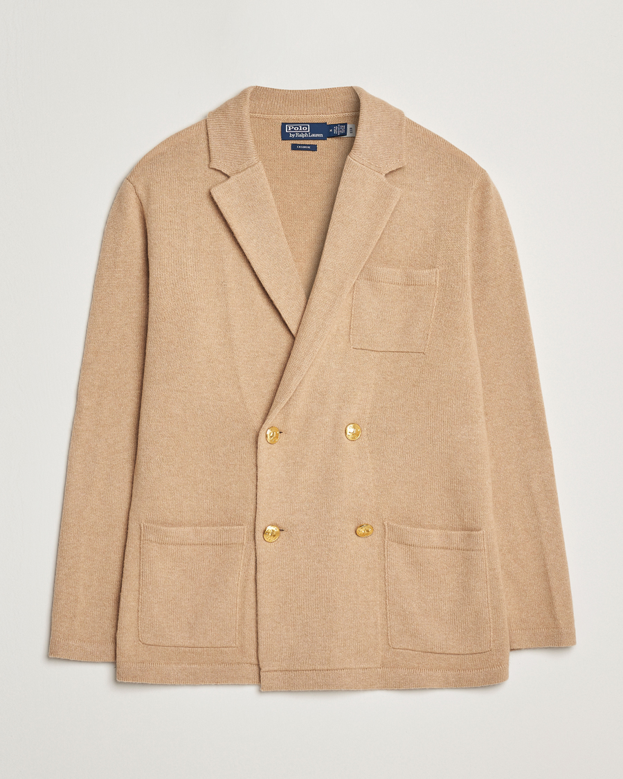 Hombres | Jerséis y prendas de punto | Polo Ralph Lauren | Double Breasted Cashmere Cardigan Dune Melange