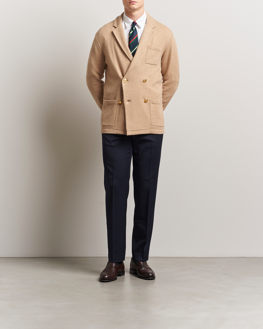 Hombres | Jerséis y prendas de punto | Polo Ralph Lauren | Double Breasted Cashmere Cardigan Dune Melange