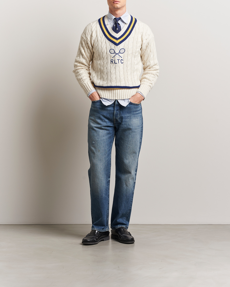 Hombres | Jerséis y prendas de punto | Polo Ralph Lauren | Cricket Cotton/Cashmere Sweater Cream