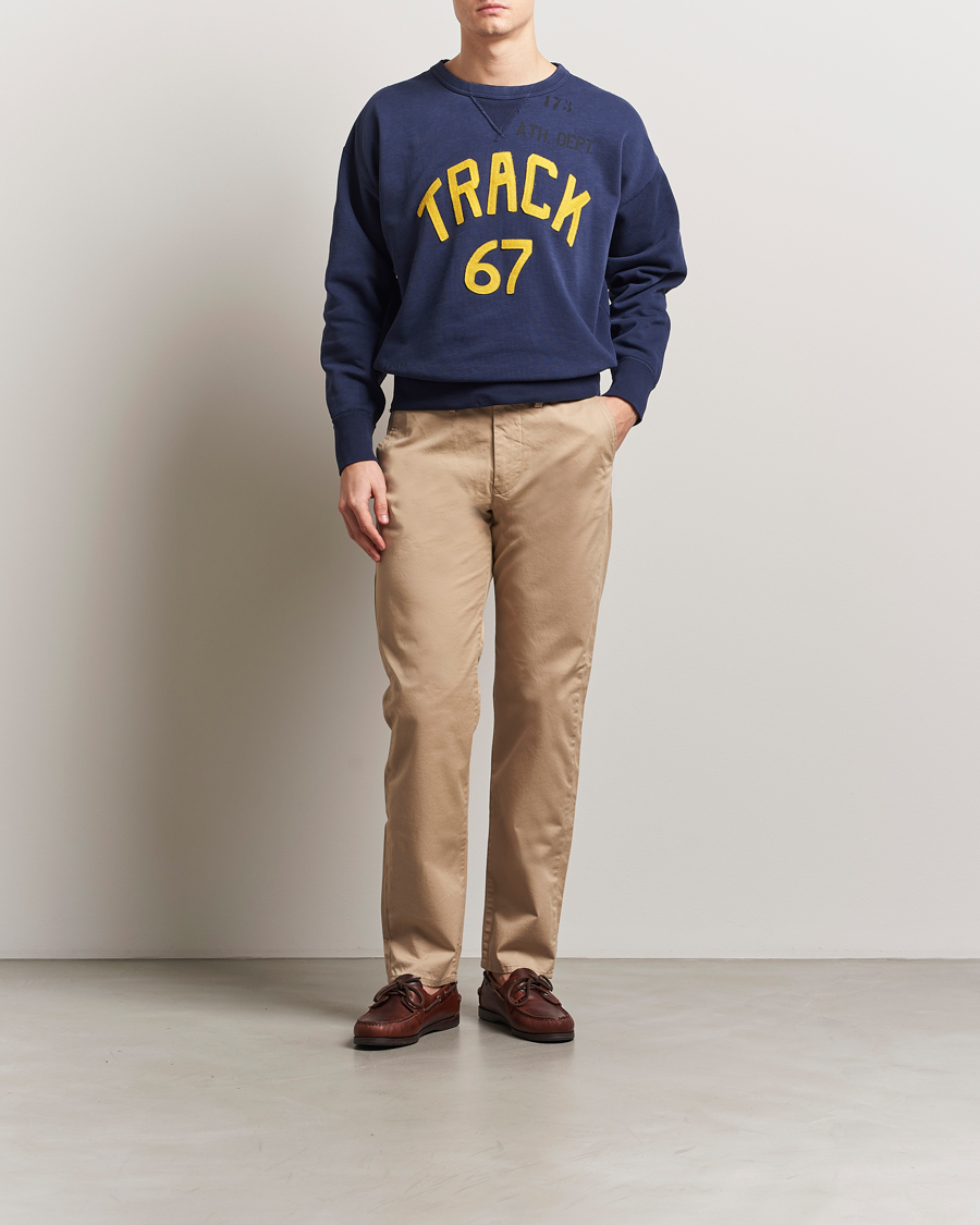 Hombres | Jerséis y prendas de punto | Polo Ralph Lauren | Vintage Crew Neck Sweatshirt Newport Navy