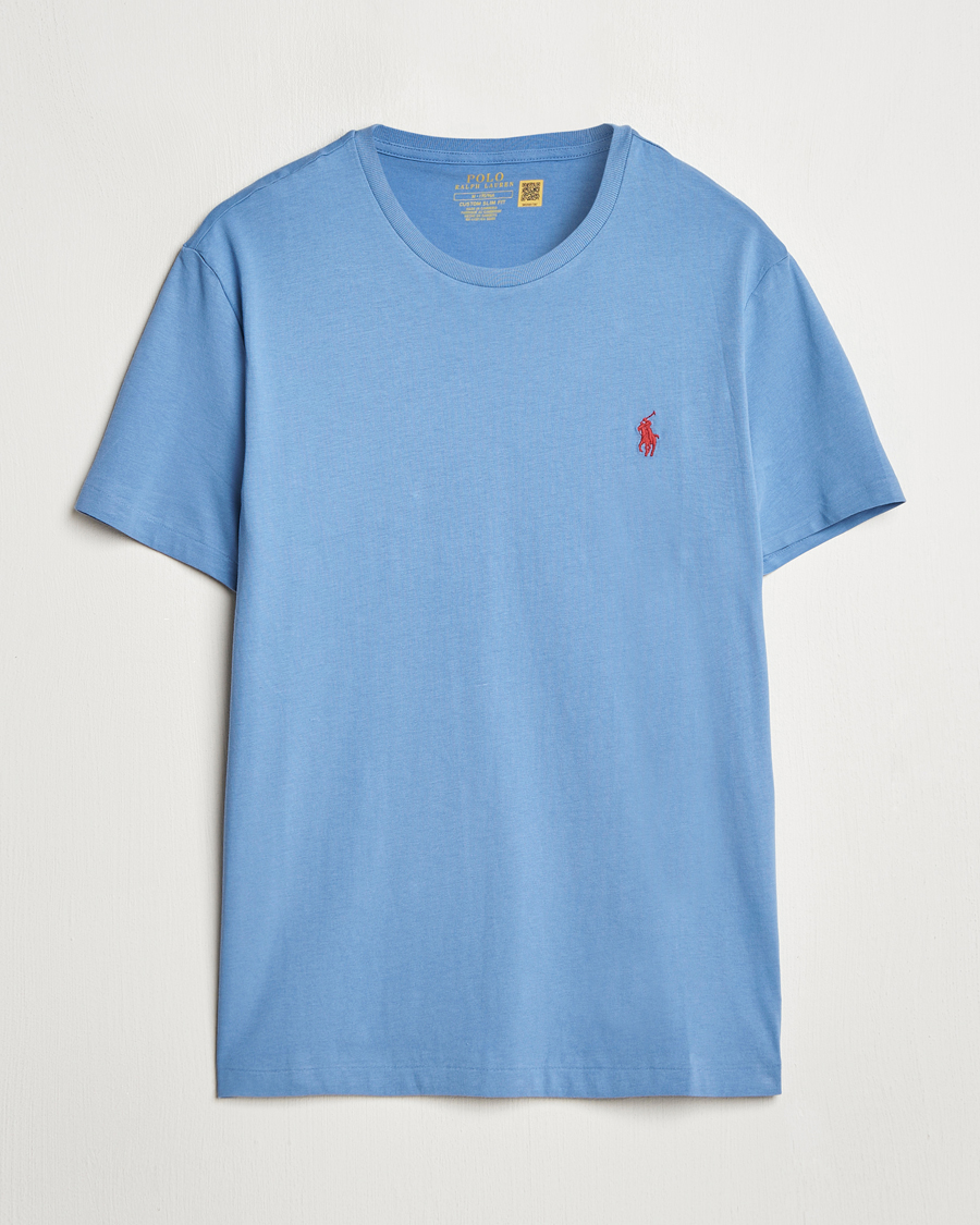 Hombres | Camisetas | Polo Ralph Lauren | Crew Neck T-Shirt Campus Blue