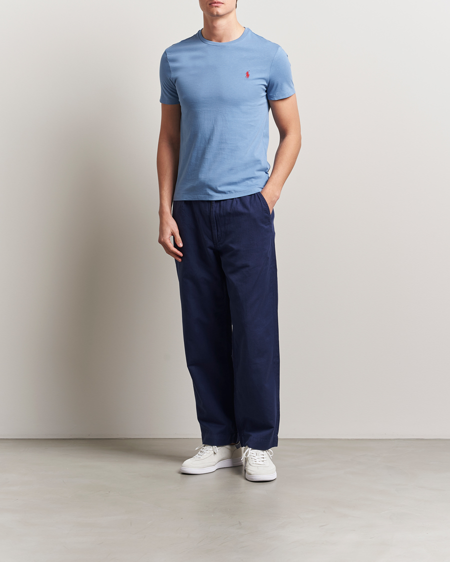 Hombres | Camisetas | Polo Ralph Lauren | Crew Neck T-Shirt Campus Blue