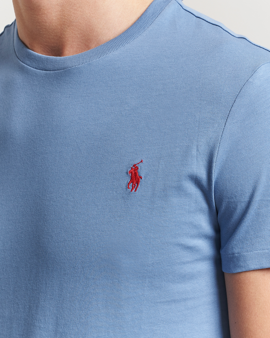 Hombres | Camisetas | Polo Ralph Lauren | Crew Neck T-Shirt Campus Blue
