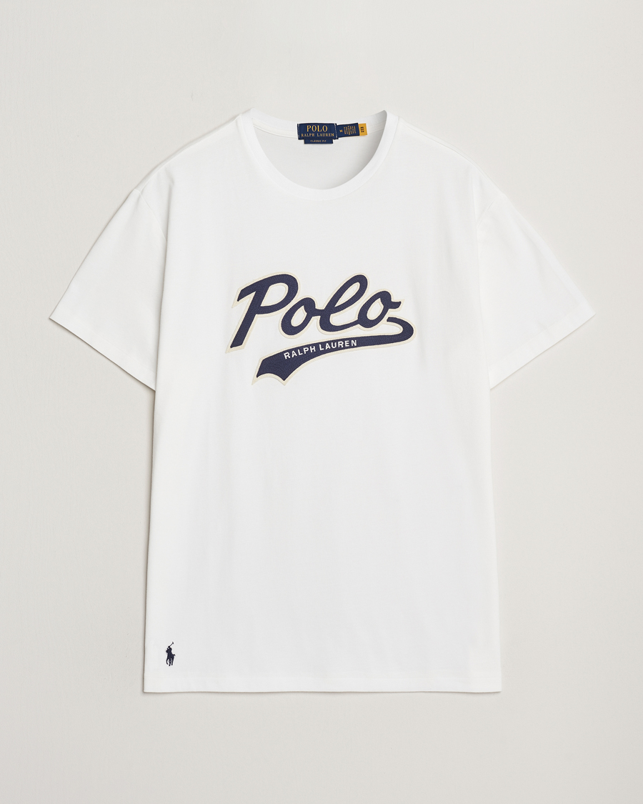 Hombres | Camisetas | Polo Ralph Lauren | Crew Neck Logo T-Shirt White
