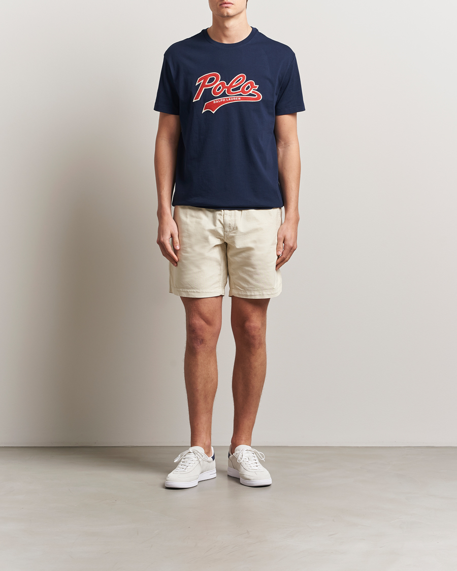 Hombres | Camisetas | Polo Ralph Lauren | Crew Neck Logo T-Shirt Cruise Navy