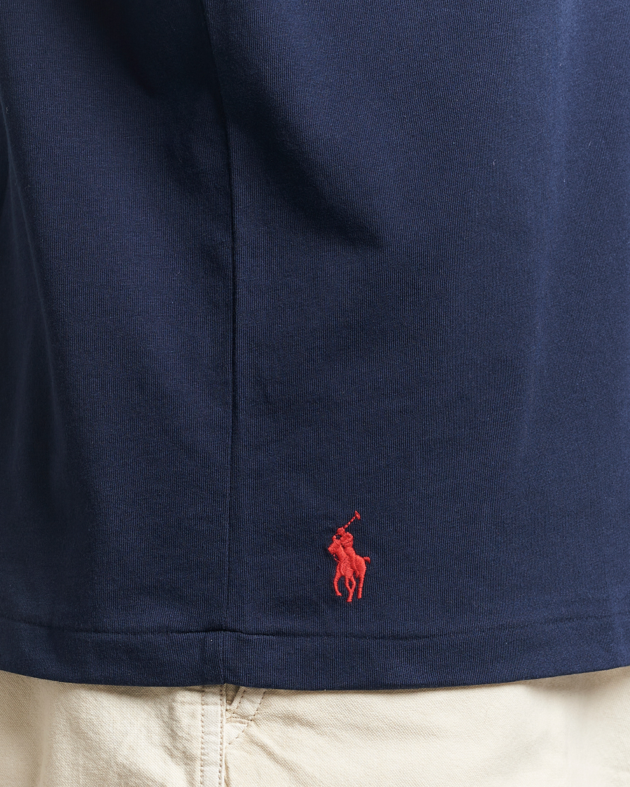 Hombres | Camisetas | Polo Ralph Lauren | Crew Neck Logo T-Shirt Cruise Navy