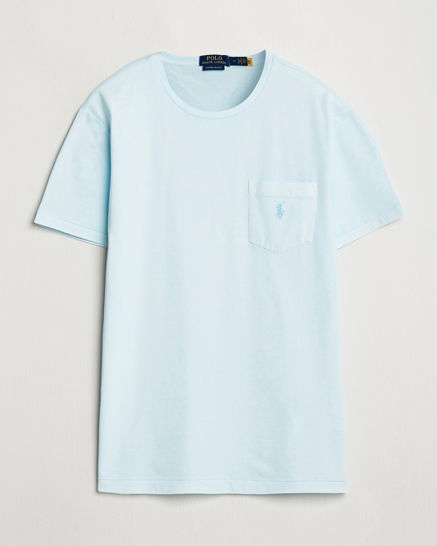 Hombres | Camisetas | Polo Ralph Lauren | Crew Neck Pocket T-Shirt Sky