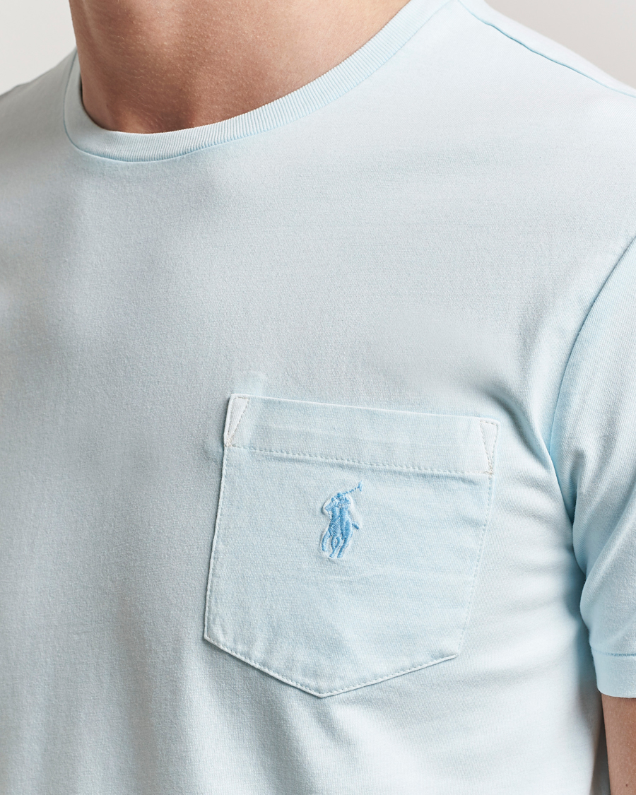 Hombres | Camisetas | Polo Ralph Lauren | Crew Neck Pocket T-Shirt Sky