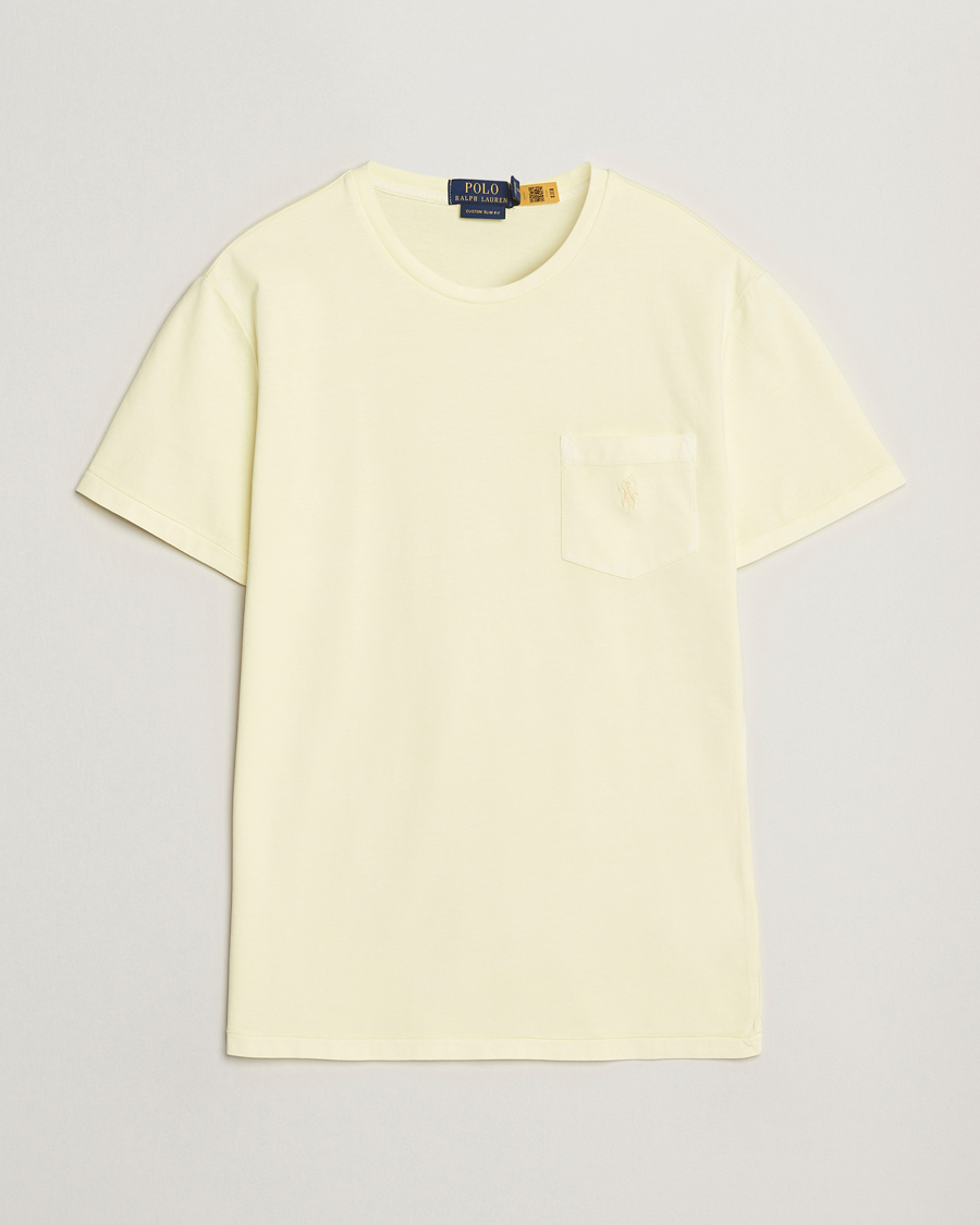 Hombres | Camisetas | Polo Ralph Lauren | Crew Neck Pocket T-Shirt Lime