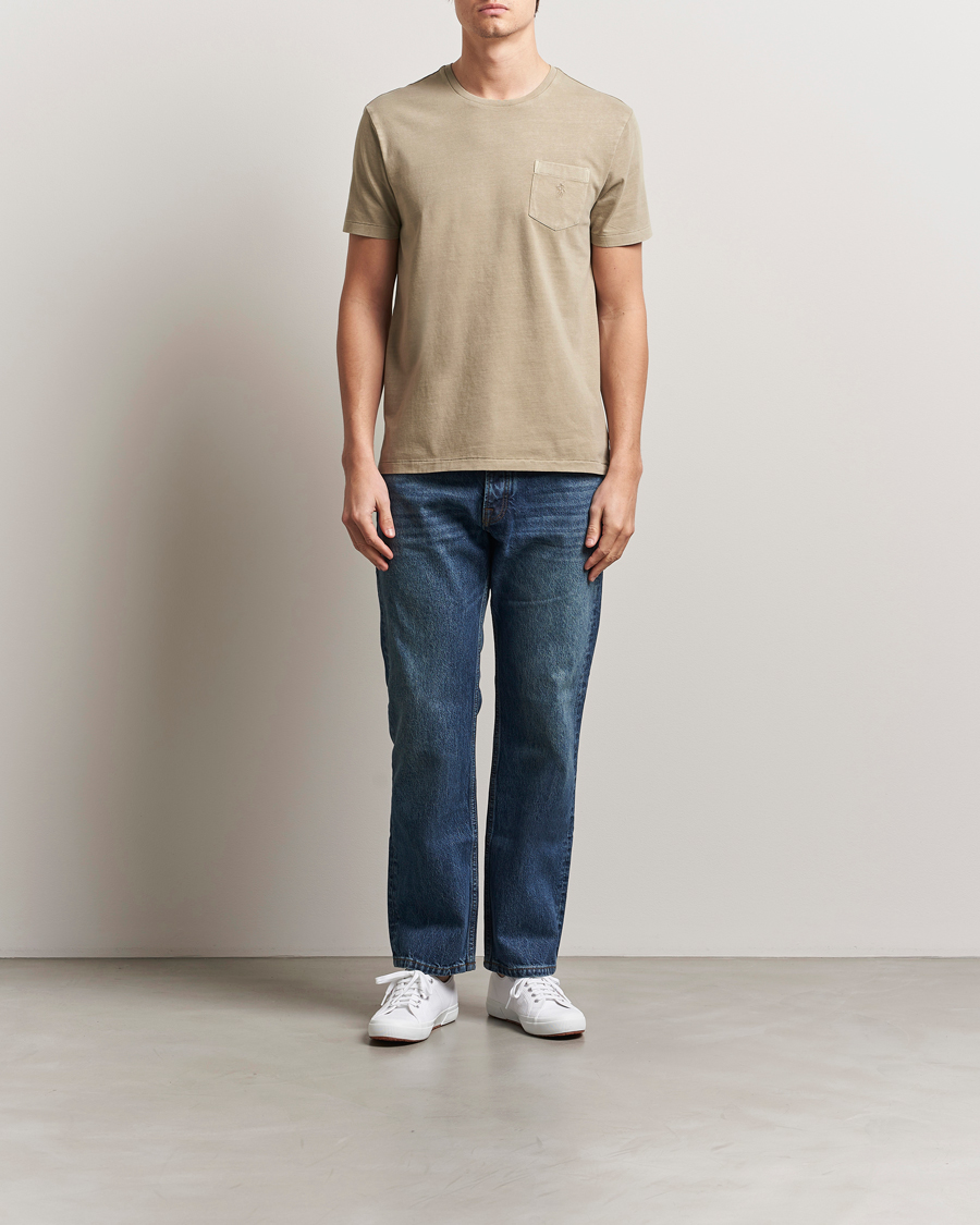 Hombres | Camisetas | Polo Ralph Lauren | Crew Neck Pocket T-Shirt Olive