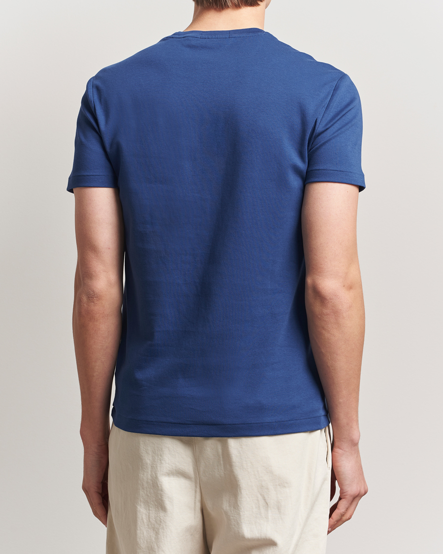 Hombres | Camisetas | Polo Ralph Lauren | Luxury Pima Cotton Crew Neck T-Shirt Annapolis Blue