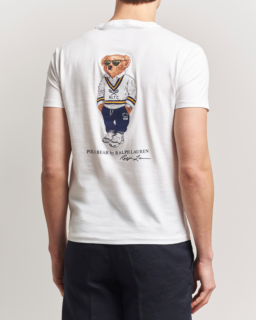Hombres | Camisetas | Polo Ralph Lauren | Iconic Bear Crew Neck T-Shirt White